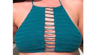 Top Verano Tejido a Crochet (PASO A PASO) | TOP BIKINI FACIL