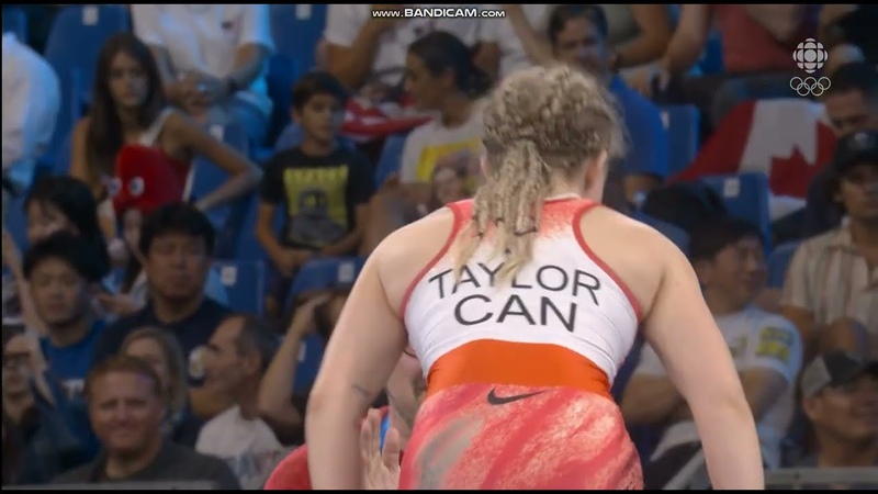Paris Olympic 2024 Womens Freestyle 57kg Canada Taylor Hannah Fay VS