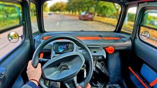 2023 Citroen AMI [ EV 8hp ] | POV Test Drive | Very cute little car!