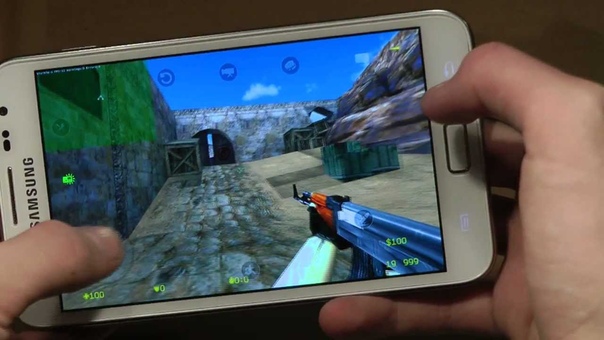 Counter Strike 1. 6 Portable Gameplay Samsung Galaxy Note First Quick Look Review Single