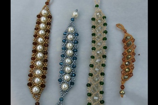 Pulseira de Cristais Encantada! Por Maguida Silva!