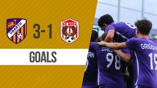 AFL. Matchday 1. Urartu-2 - FC Mika 3-1. Goals