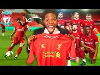 I Played A Football Match For Liverpool Football Club