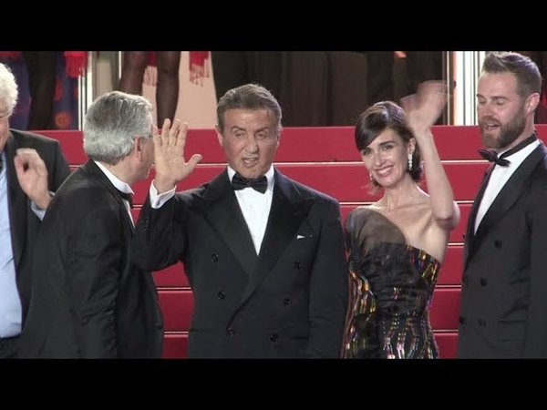 Sylvester Stallone, Jennifer Flavin, Paz Vega and more on the red carpet for Rambo First Blood
