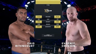 Кайо Битенкурт vs. Евгений Ерохин | Caio Bitencourt vs. Evgeny Erokhin | ACA 174