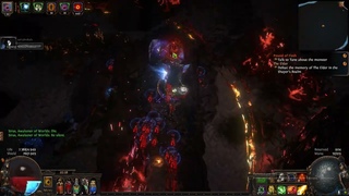 poe  min maxed Arakali fang  Uber sirus (facetanking everything)best build ever