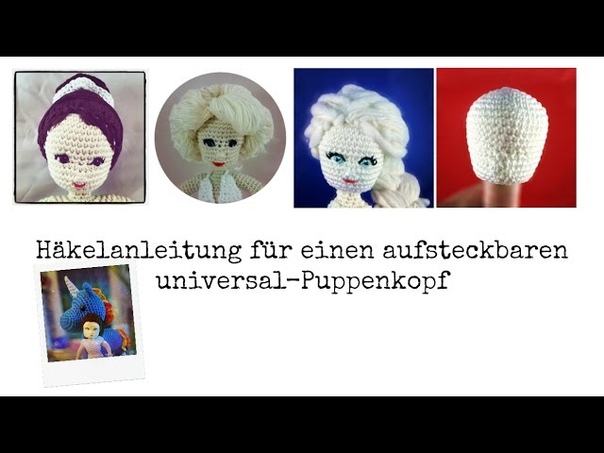 DIY Elsa Puppe selber häkeln Teil 1: Aufsteckbarer