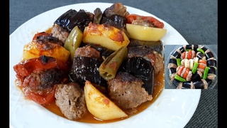 EGGPLANT KEBAB, the best kebab you can do at home