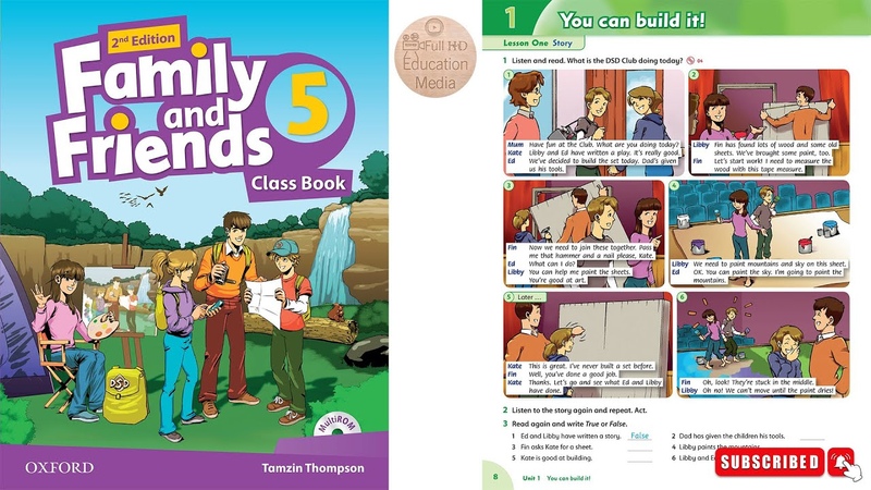 Family and Friends 5 2nd Edition Unit1 You can build
