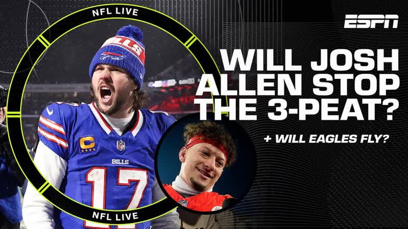 GOLIATH vs. GOLIATH Will Eagles fly Will Josh Allen KNOCK OFF Chiefs 3 Peat , NFL