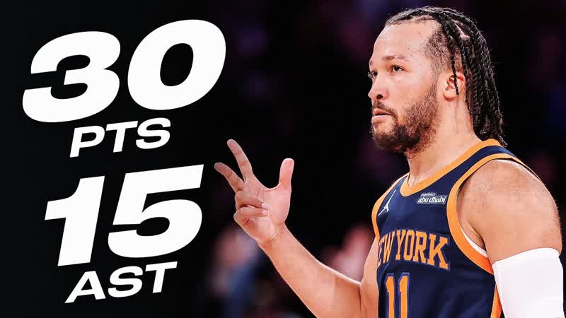 Jalen Brunson GOES TO WORK vs Nuggets, January 29,