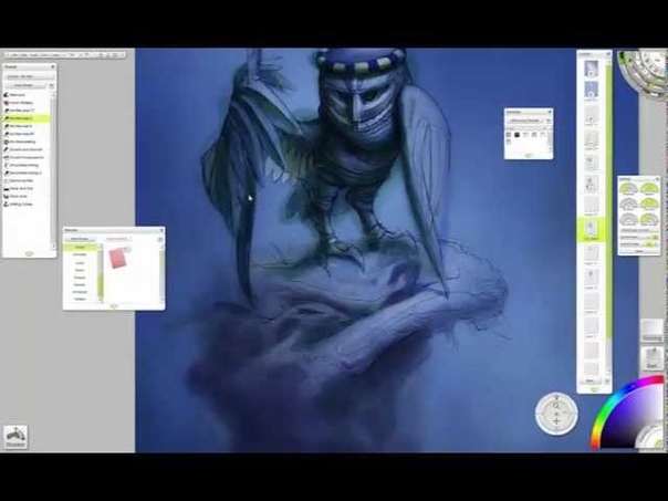 Paint a Knightly Owl, in Sketchbook Pro with