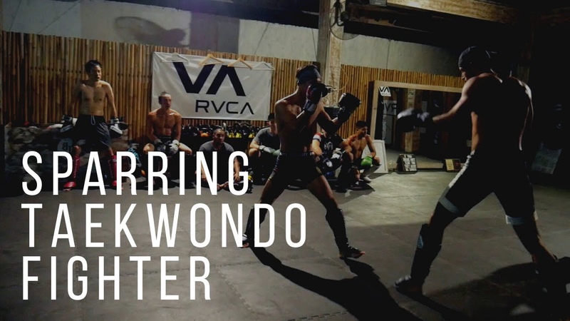HARD Sparring Gigantic Athletic Taekwondo