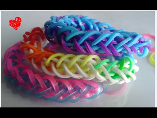 NUEVO French Braid Monster Tail Bracelet Tutorial como hacer pulseras de