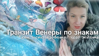 ТРАНЗИТ ВЕНЕРЫ по знакам Зодиака. Чего ждать и как использовать ? Занимательная астрология 🦊