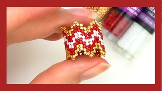 ANILLO / ZIGZAG / PEYOTE / PEYOTE CIRCULAR