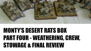 How to Paint Monty’s Desert Rats from Battlefront Part 4