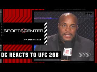 Daniel Cormier reacts to #UFC266: Volkanovski retains, Diaz loses return | SportsCenter