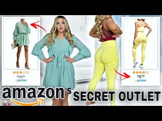 I Bought from Amazons SECRET Outlet // 8 outfits for $150!