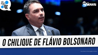 VEJA A FALA DE FLVIO BOLSONARO APS OPERAO DA PF  CONTRA SEU IRMO