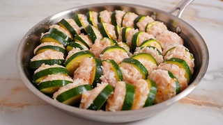Не думала, что получится такая ВКУСНЯТИНА! КАБАЧКИ с ФАРШЕМ на ОБЕД или УЖИН!