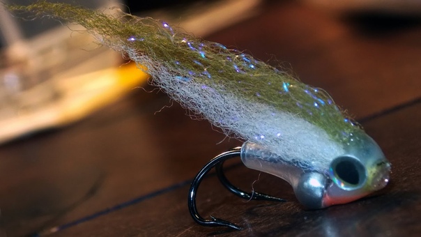 Tube yolk sac minnow fly tying instructions by Ruben