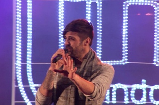 Ben Haenow (XFactor Winner 2014) Performs at Swindon Christmas Light Switch On 2016.
