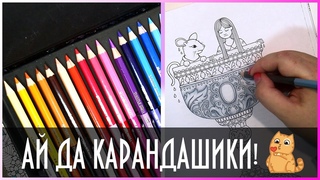 АЙ ДА КАРАНДАШИКИ! Карандаши Chameleon и Раскраска Антистресс Айви и Чернильная Бабочка
