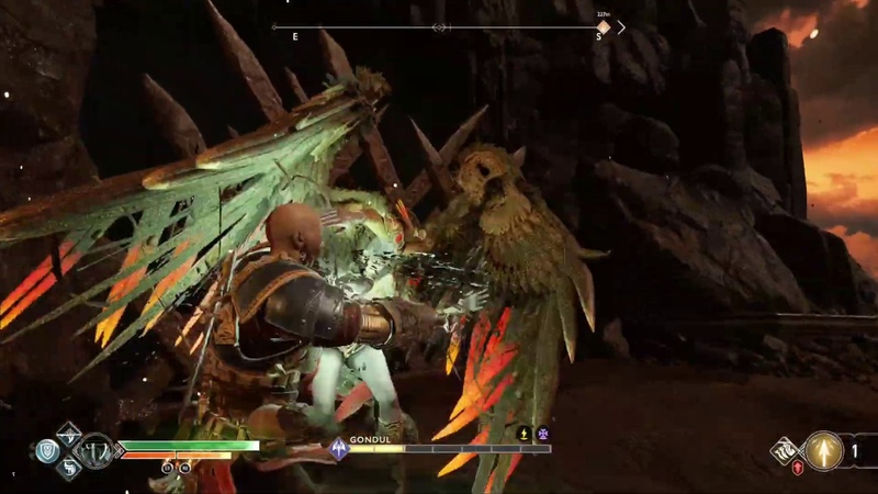 God of War Valkyrie Gondul, No Damage ( Give Me God of
