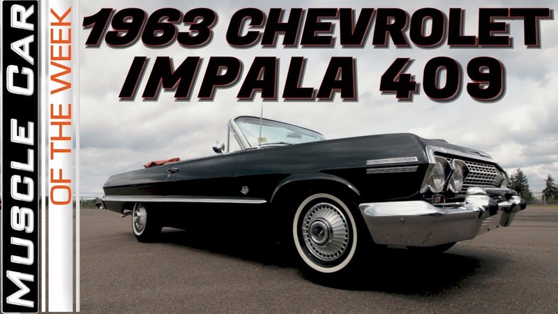 1963 Chevrolet Impala 409 425 HP Convertible Muscle Car Of The Week Video Episode