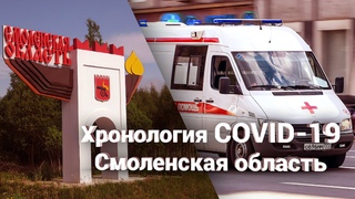 ХРОНОЛОГИЯ КОРОНАВИРУСА В СМОЛЕНСКОЙ ОБЛАСТИ. КАК РАСПРОСТРАНЯЛСЯ COVID-19 ПО РЕГИОНАМ