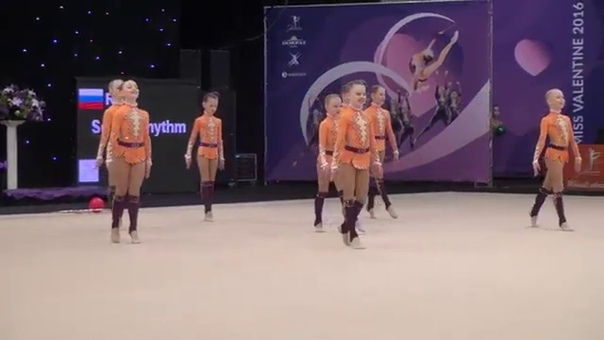 Sonet Rhythm ( RUS) Miss Valentine 2016 , AGG Girls 8 10,