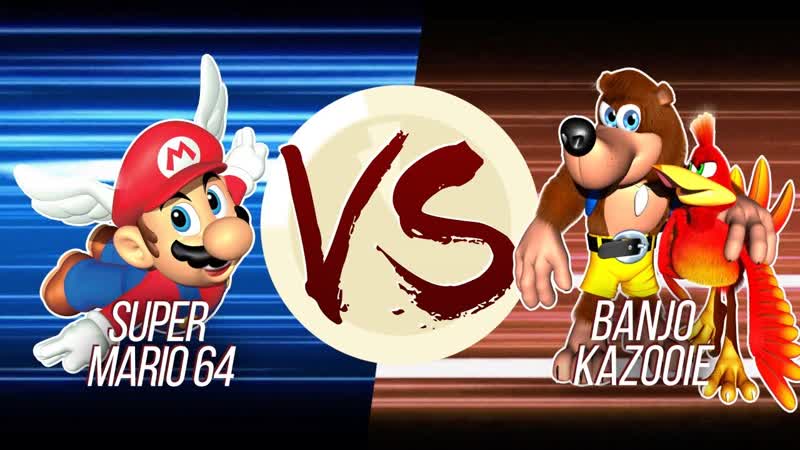Super Mario 64 VS Banjo