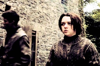 arya & gendry | this place is a shelter