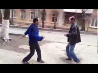 Алкаш Вован ГАСИТ ЧУРКУ С ОДНОГО УДАРА. МЕГАХИТ!!!!  Драки с кавказцами.