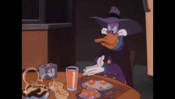 Disney Darkwing Duck Always forget the milk ( One line