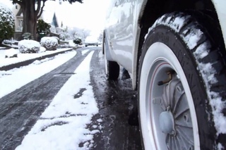 Subaru 360 winter snow drive