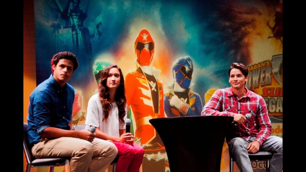 Power Rangers Super Mega Force Cast QA at Nick