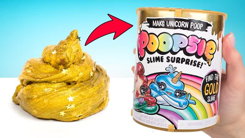 ОГО Невероятная сверкающая звезда из нового Poopsie Slime