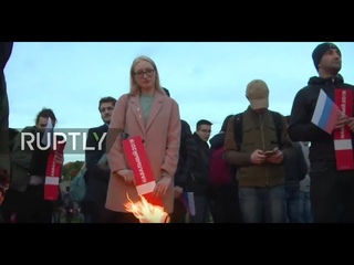 LIVE: Navalny calls for unauthorised protest in St. Petersburg