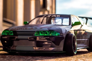 BADASS GTR32 - RC DRIFT CAR (Nissan Skyline GT-R 32)