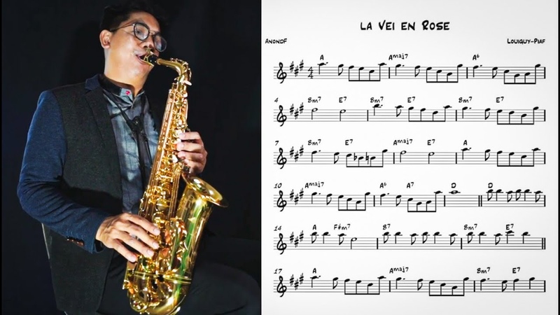 La Vie En Rose (easy solo) for