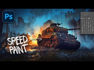 FURY - Photoshop Speedpaint Tutorial Timelapse