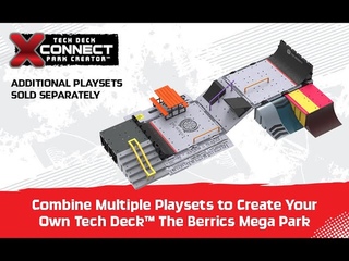 TECH DECK The Berrics Transforming Park