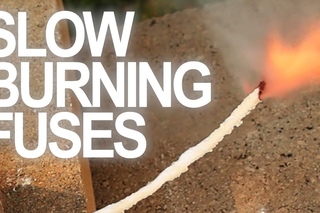 How To Make Slow Burning Fuses