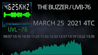 The Buzzer UVB 76 4625Khz 25/03/2021 голосовые сообщения