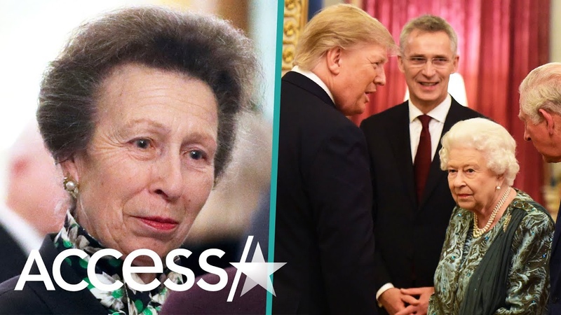 Did The Queen And Princess Anne Have An Awkward Moment In Front Of President