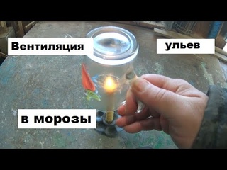 Вентиляция ульев в мороз