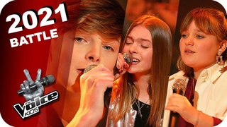 JP Saxe feat. Julia Michaels - If The World Was Ending (Giada/Emily/Chris) | The Voice Kids Germany 2021 | Battles