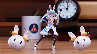 Hololive - Usada Pekora Dancing to Cotton Candy Ei-Ei-Oh! | Stop Motion